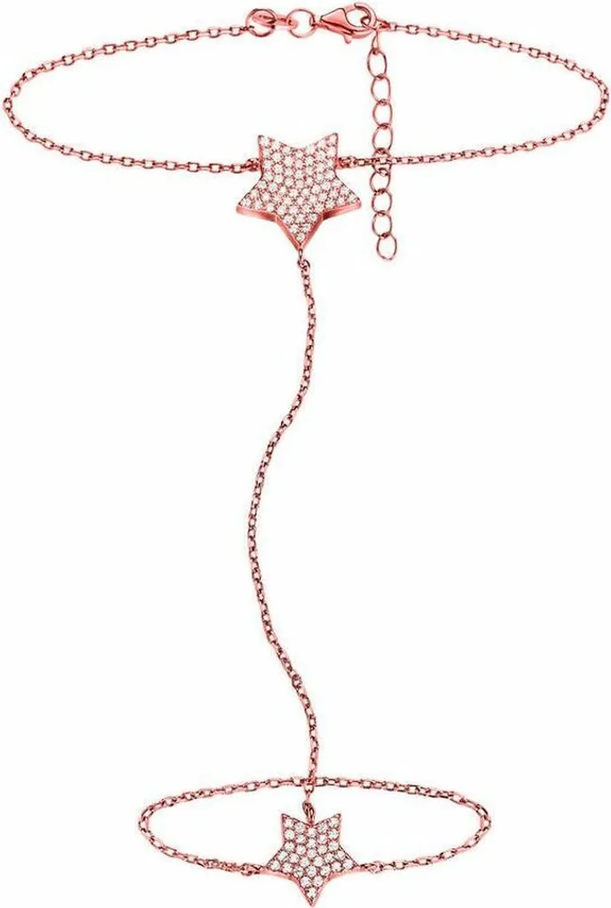 Bracciale Folli Follie 3B15S096RC 17cm - Eleganza Rose Gold per Donna