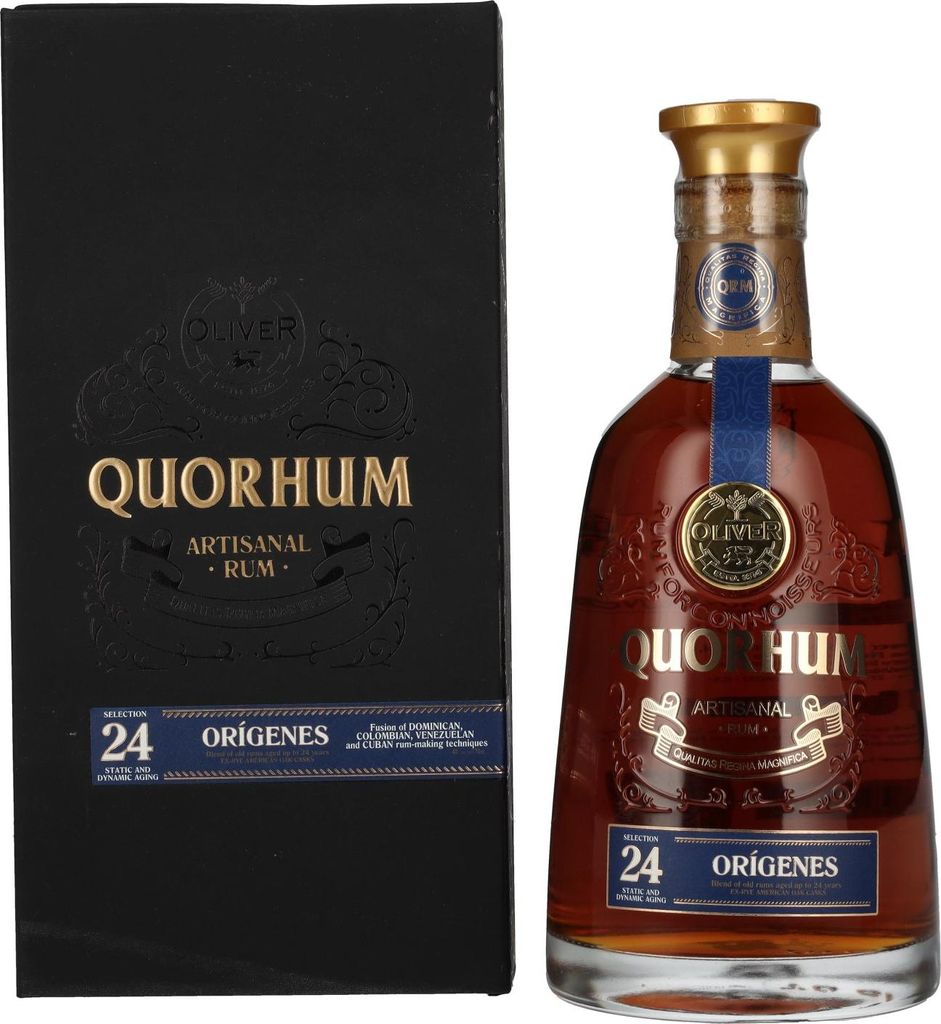 Ron Quorhum 24 Sistema Solera ORÍGENES 40% Vol. 0,7l in Geschenkbox