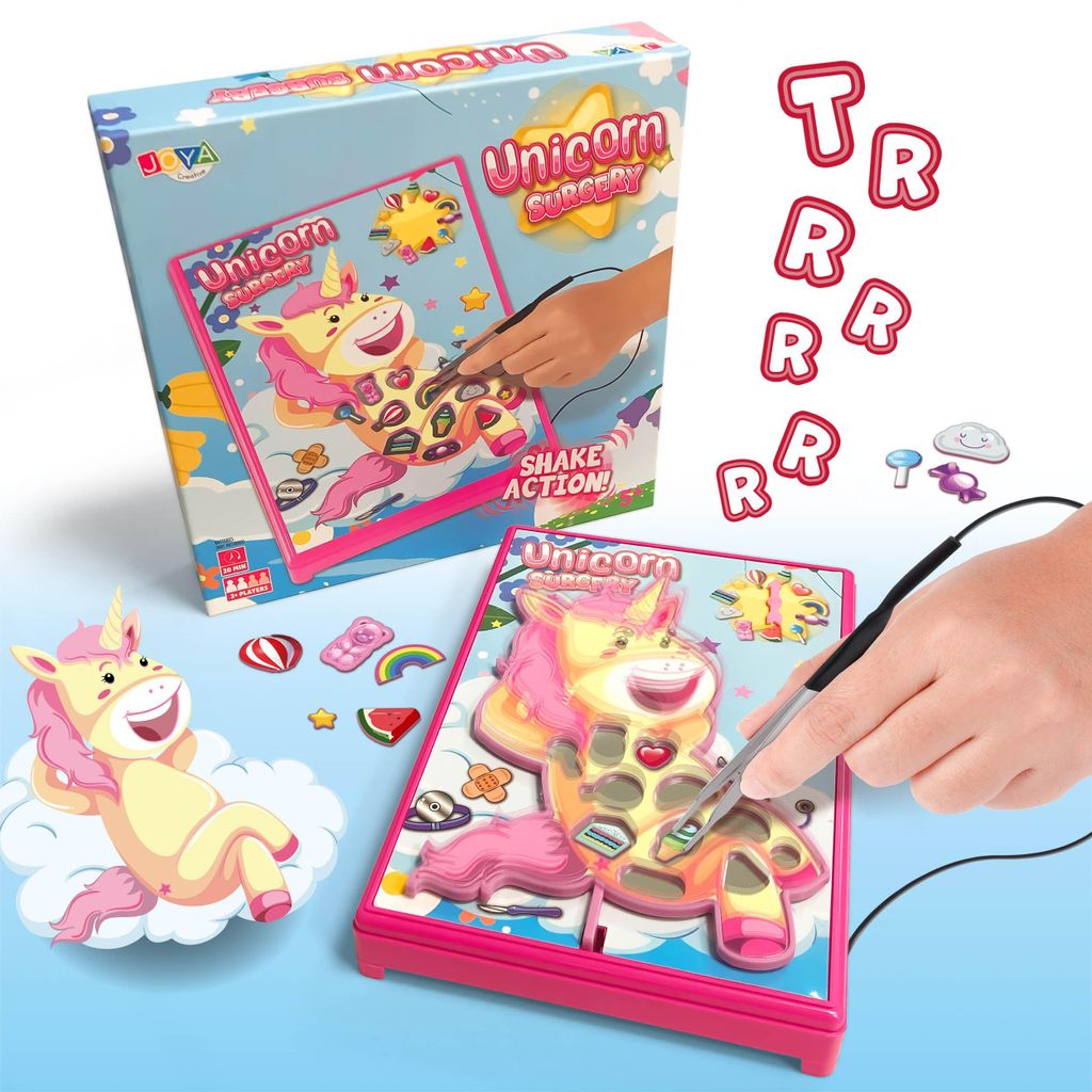 Unicorn Operatiespel – Behendigheidsspel met Licht & Geluid Productafbeelding 