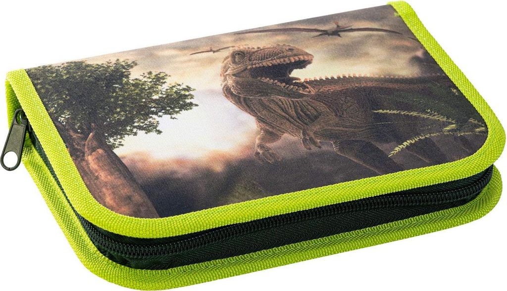 EBERHARD FABER Trousse d'écolier Dino 42 pièces vert fluo Image du produit 