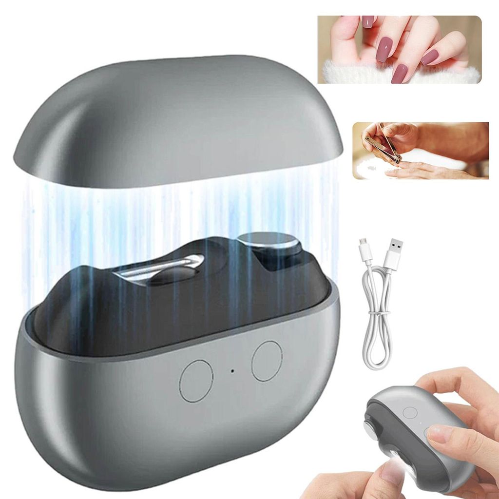 Elektrische Nagelfeile, Elektrischer Nagelknipser mit Produktbild 