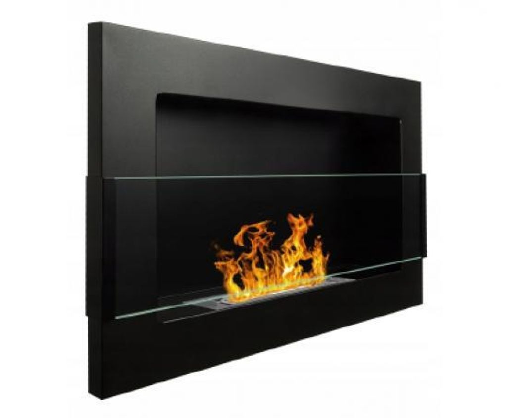 Cheminée bioéthanol Nice-House 650x400 mm noir avec Image du produit 