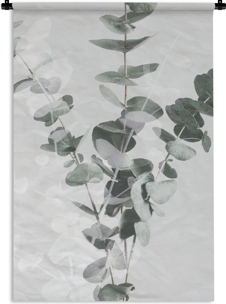 MuchoWow Wandteppich Wandbehang Pflanzen - Grün - Natur - Blätter 120x180 cm Tapisserie Dekoration Wandtuch - Schlafzimmer - Dekorationen für ...