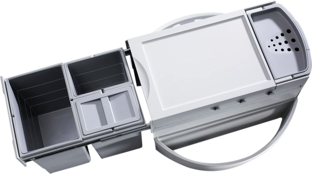 Poubelle d'angle Hailo 3646231 Rondo Comfort triple Image du produit 