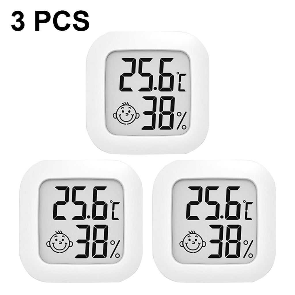 LCD Mini Digital Hygrometer Thermometer Luftfeuchtigkeit Feuchtemesser Indoor 