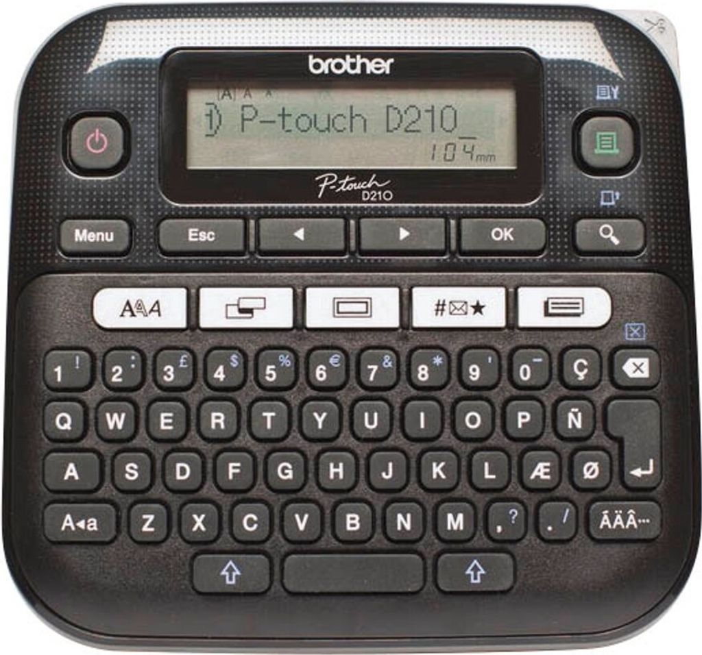 Brother PTD210VPZG1 Etiqueteuse P-touch D210VP dans sa Image du produit 