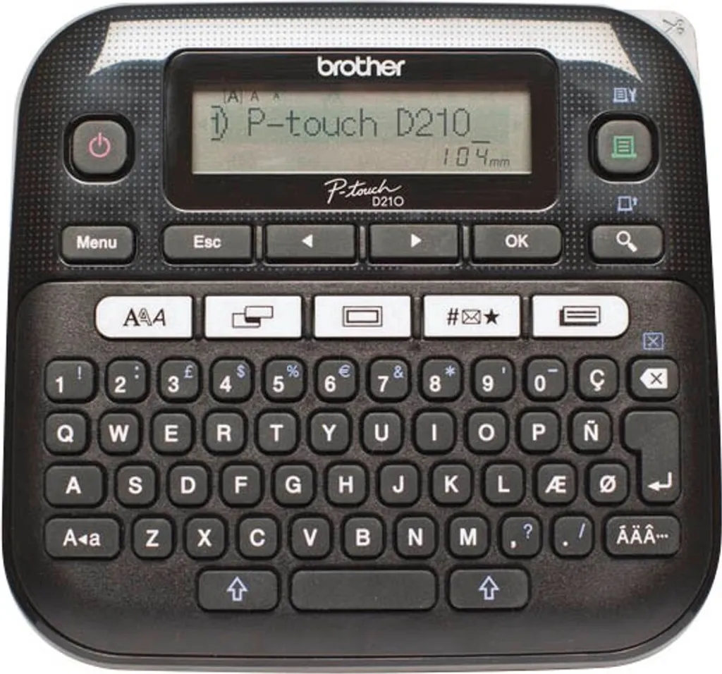 Brother P-touch D210VPZG1: Etichettatrice Smart per Home Office