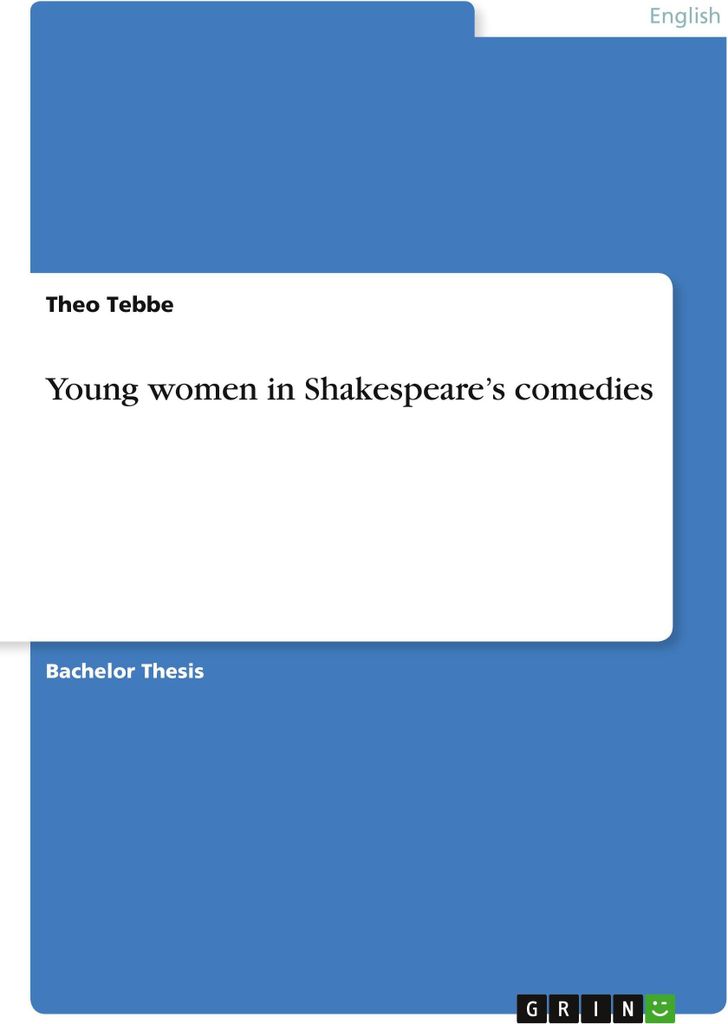 Young women in Shakespeare's comedies