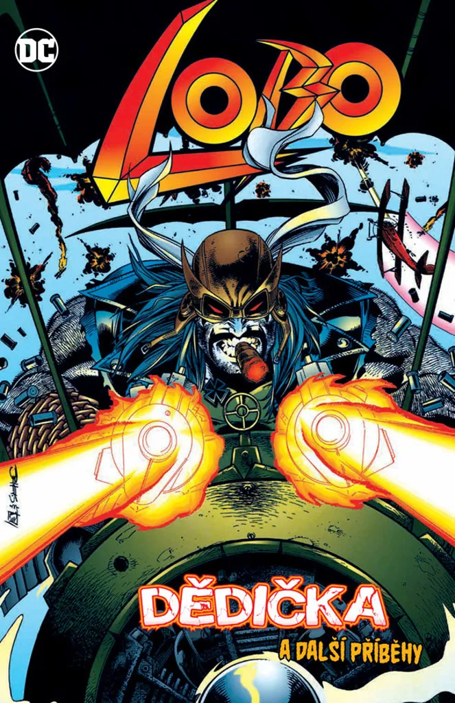 Album Comics Lobo Dědička Alan Grant - Livre BD relié pour adulte