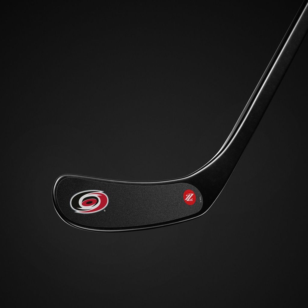 Rezztek Doublepack NHL Klingenband (2 Paare), Junior, schwarz, Carolina Hurricanes