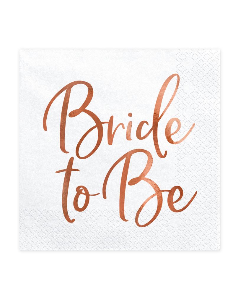 PartyDeco SP33-76-019R-KARTON, Roségold, Weiß, Papier, Produktbild 