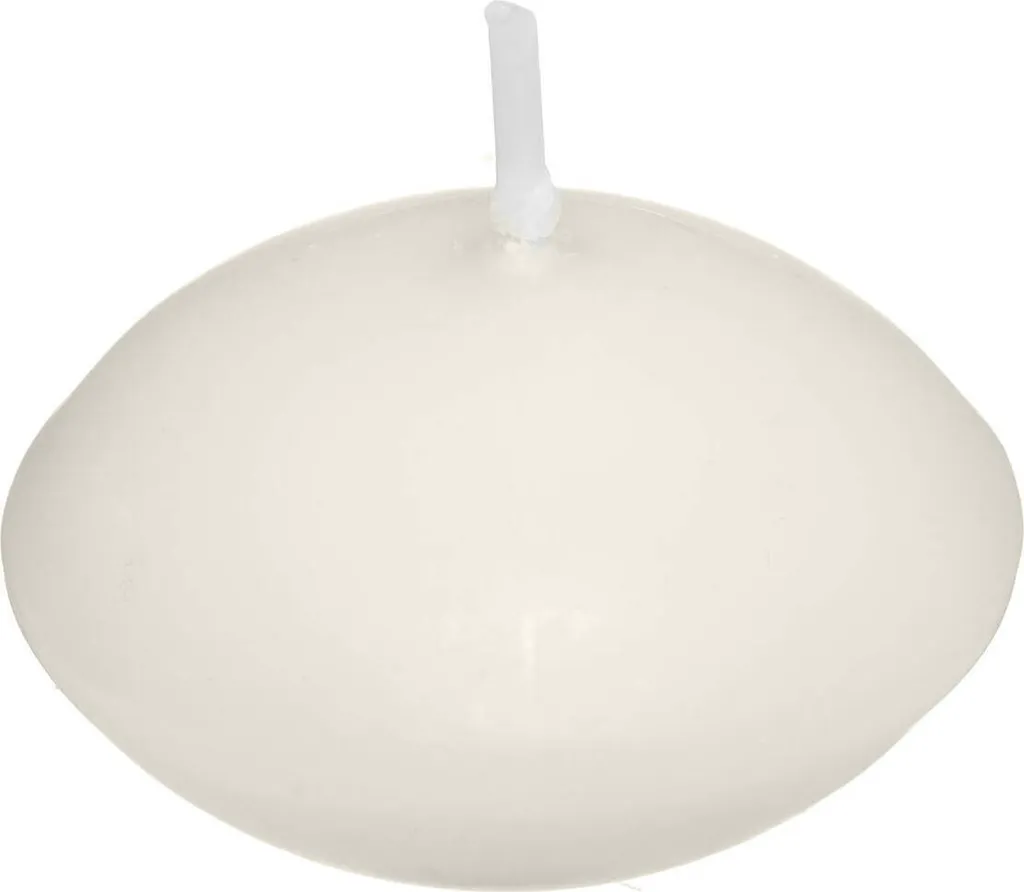 Bougies flottantes MANY lot de 6 pcs 2,5 x 6 cm pour décoration de table