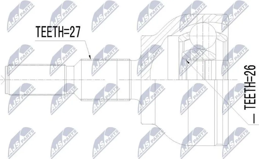 Évitez les fuites de graisse : Kit joints arbre transmission OE 1704636