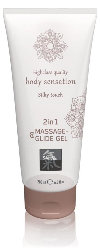 SHIATSU Massage-& Glide Gel 2in1 Silky Touch 200ml