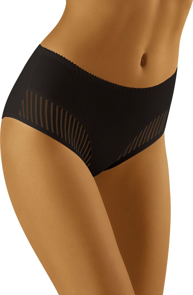 Wolbar Damen Maxi-Slip WB129 , schwarz, XXL