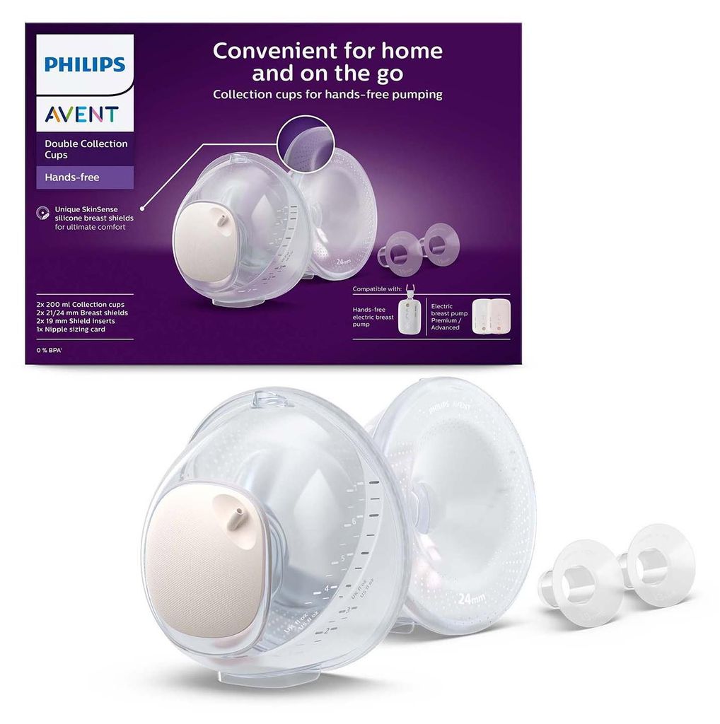 Philips AVENT Hands-free SCF439/01 Doppel-Auffangschalen, Produktbild 