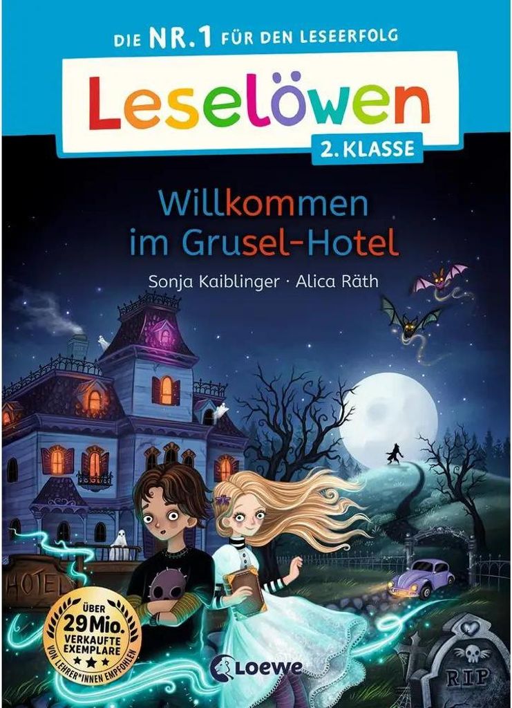 Leselöwen 2. Klasse - Willkommen im Grusel-Hotel Immagine del prodotto 
