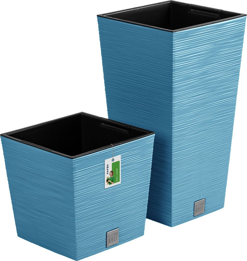 Kvetináč FURU Square Balcony Box Kvetináč Blue Obrázok produktu 