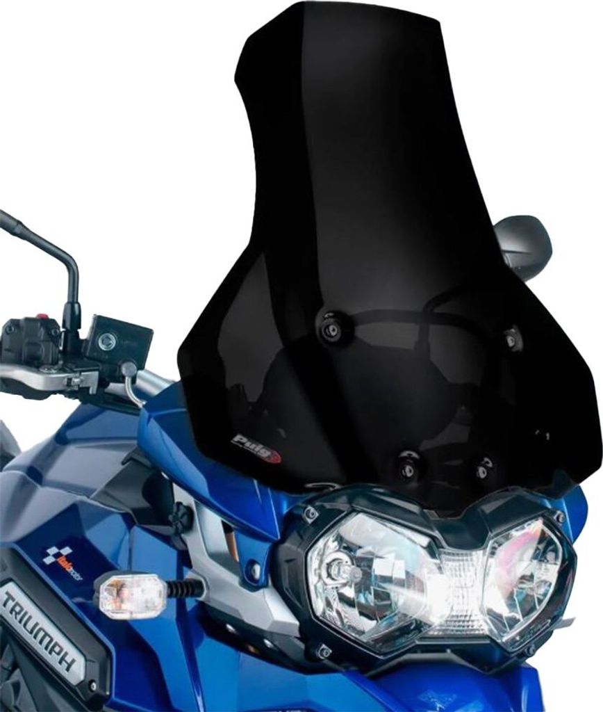 PUIG 6000N Tourenscheibe passend fuer TRIUMPH TIGER EXPLORER Schwarz