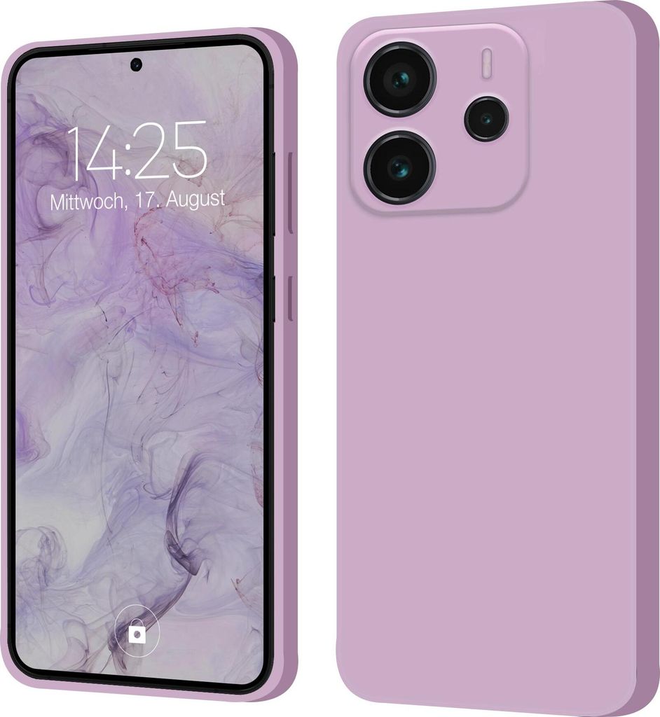 Hülle für Xiaomi Redmi Note 14 Case Cover Bumper Silikon Produktbild 