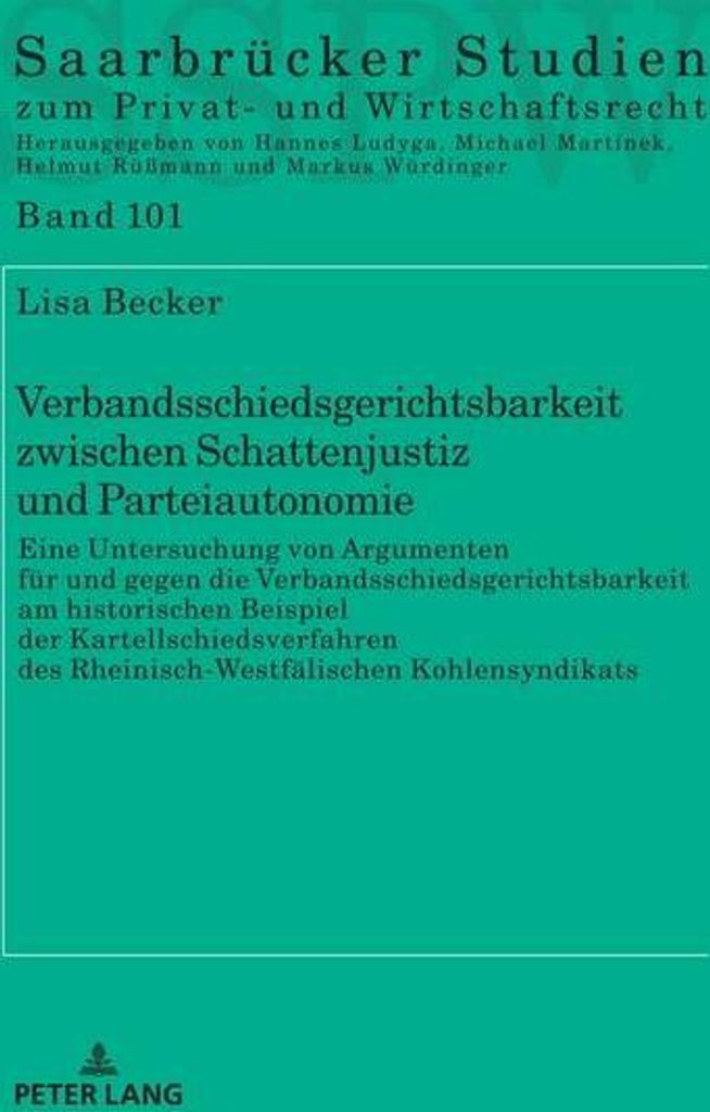 Verbandsschiedsgerichtsbarkeit zwischen Schattenjustiz und Parteiautonomie