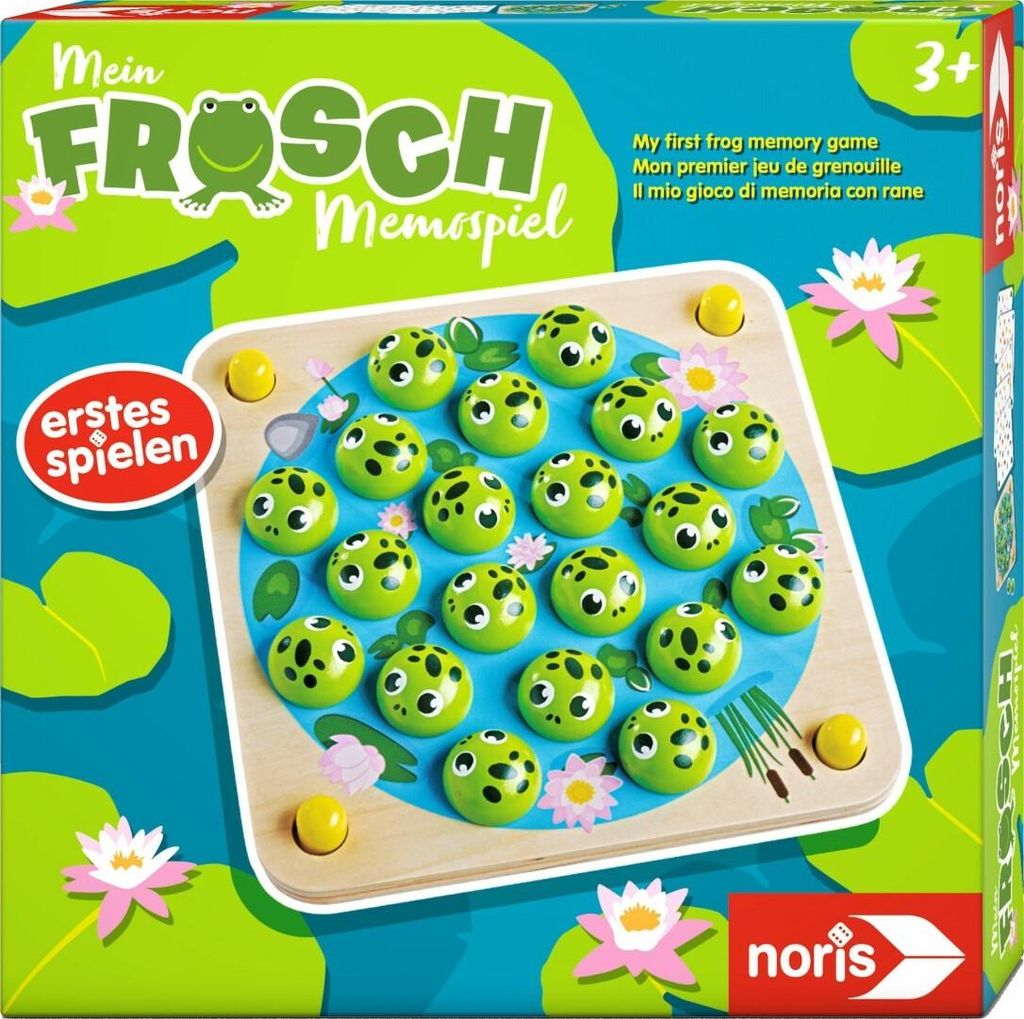 Noris 606012168 - Mein Frosch Memospiel - Neu Produktbild 