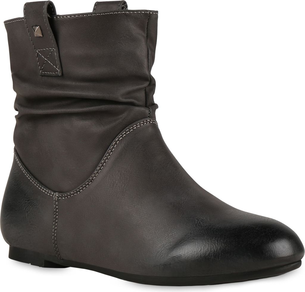 VAN HILL Damen Schlupfstiefeletten Harper Gefütterte Produktbild 