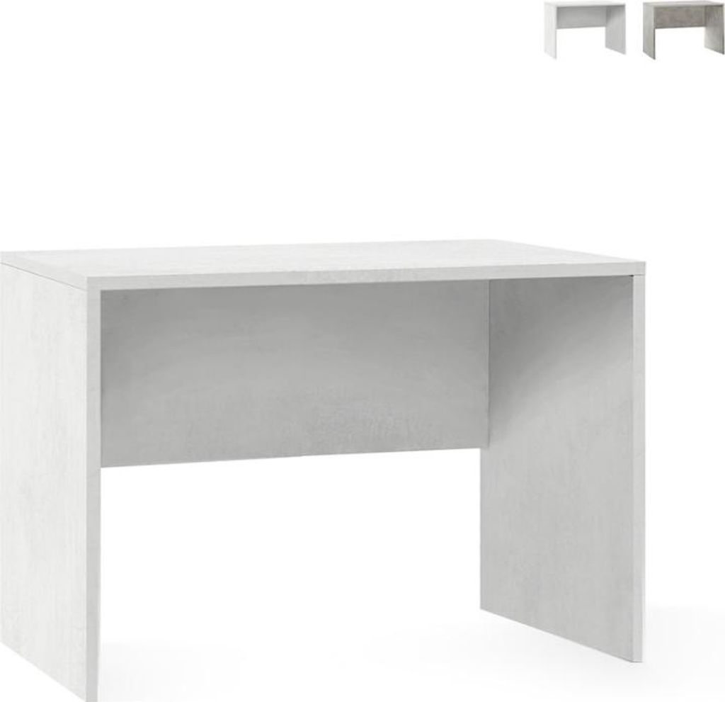 Büroschreibtisch für Homeoffice Modernes Design Simply 120 - Weiß