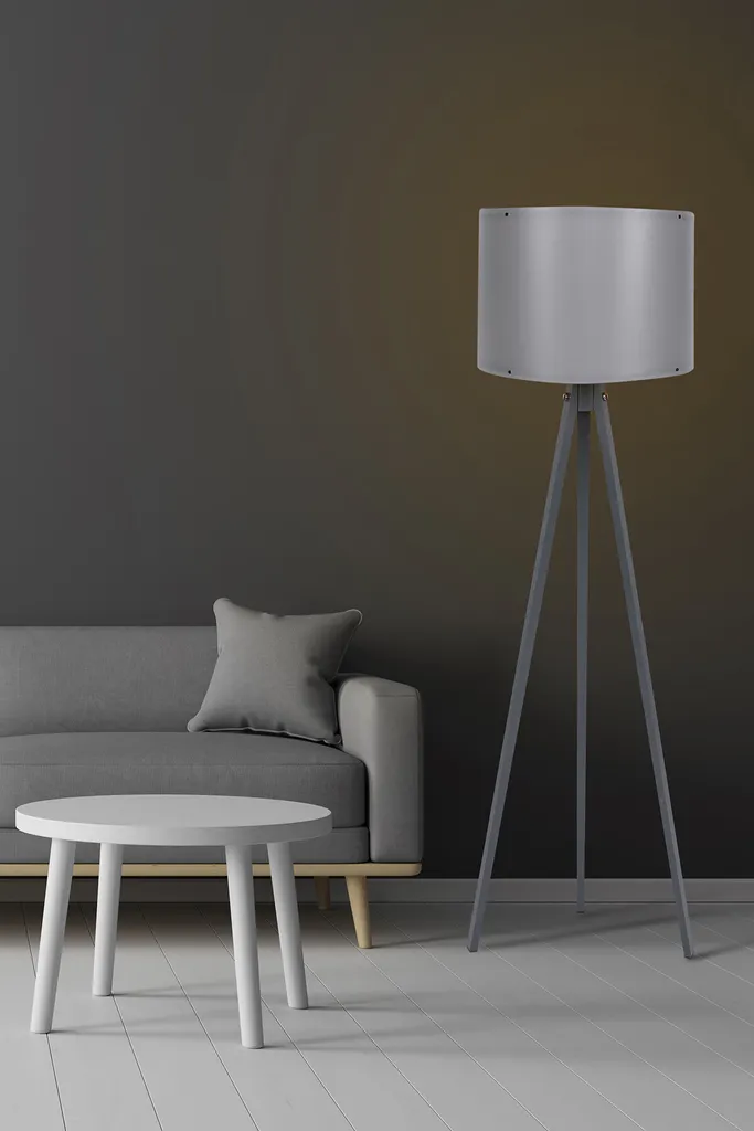 Lampada da Terra Opviq 111-111PRL MDF Grigio | Scheda Tecnica e Stile
