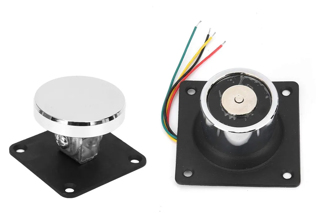 Butée de porte magnétique avec aimant surpuissant et socle réglable