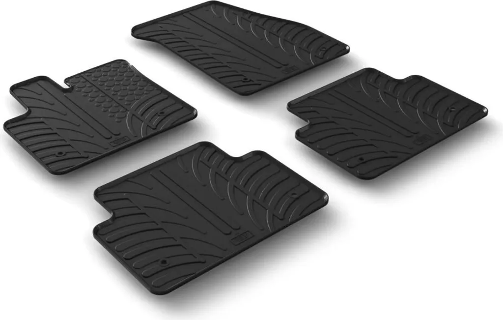 Tapis de sol Lampa en caoutchouc sur mesure pour Land Rover Evoque 2019