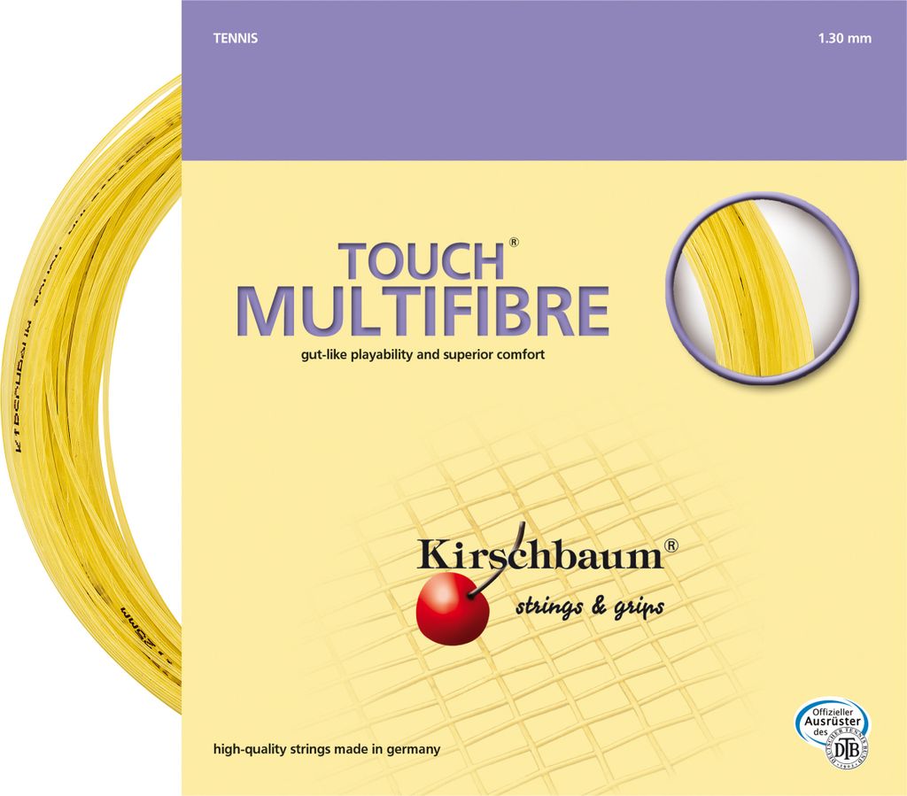 Kirschbaum Tennissaite Touch Multifibre 12m natur, 105000213000016