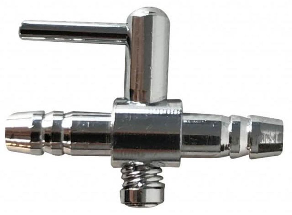 Durchflussregler Einstellbar 4/6 mm Schlauch Metall