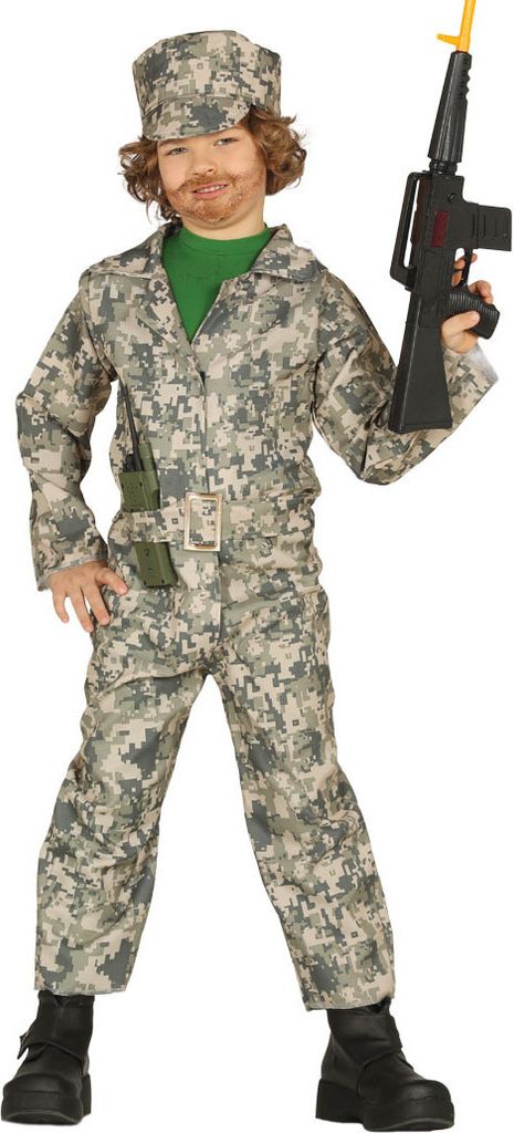 Guirca Militär Jungenkostüm  7-9 Years  7-9 Years Produktbild 