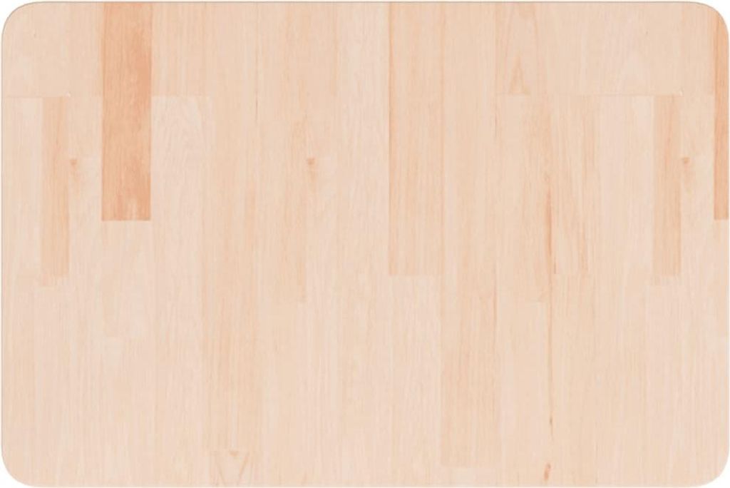 vidaXL Waschtischplatte 60x40x1,5 cm Massivholz Unbehandelt