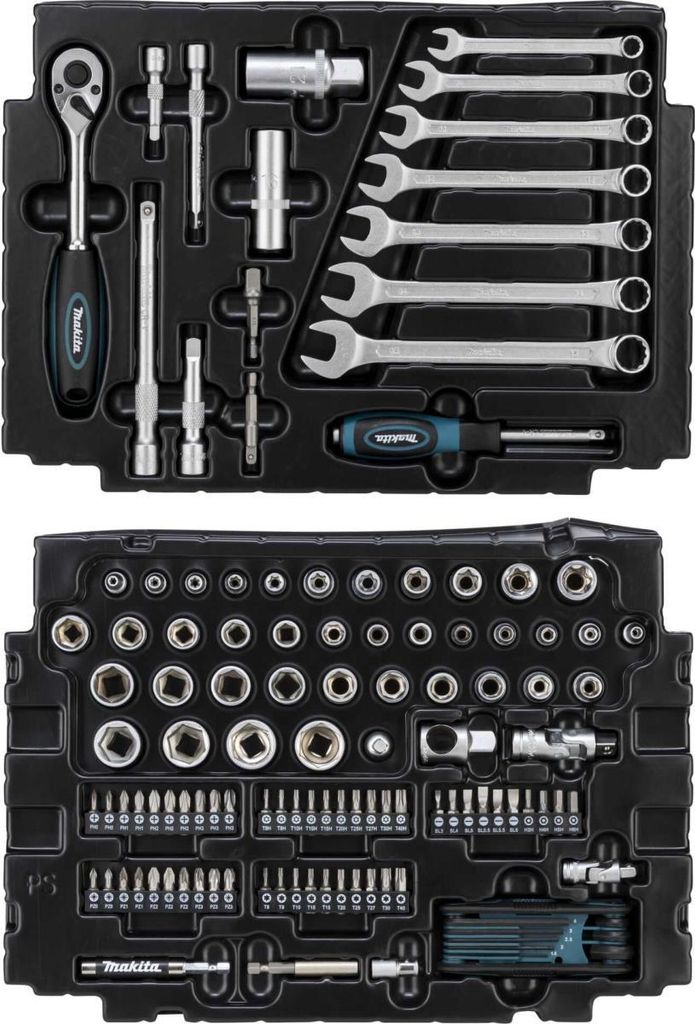 Makita E-08713 Werkzeug-Set 120-tlg. MAKPAC Produktbild 8
