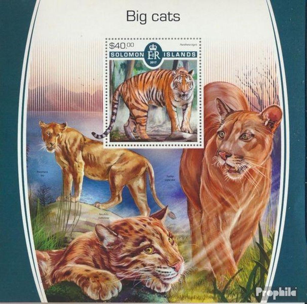 Briefmarken Salomoninseln 2017 Mi Block 708 (kompl. Ausg.) Produktbild 