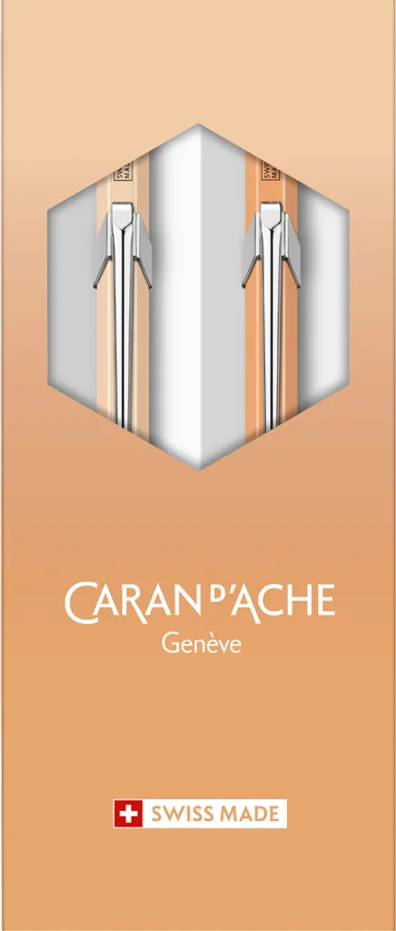 Set d'Écriture Caran d'Ache Sunset Sky Orange en Aluminium Édition 849