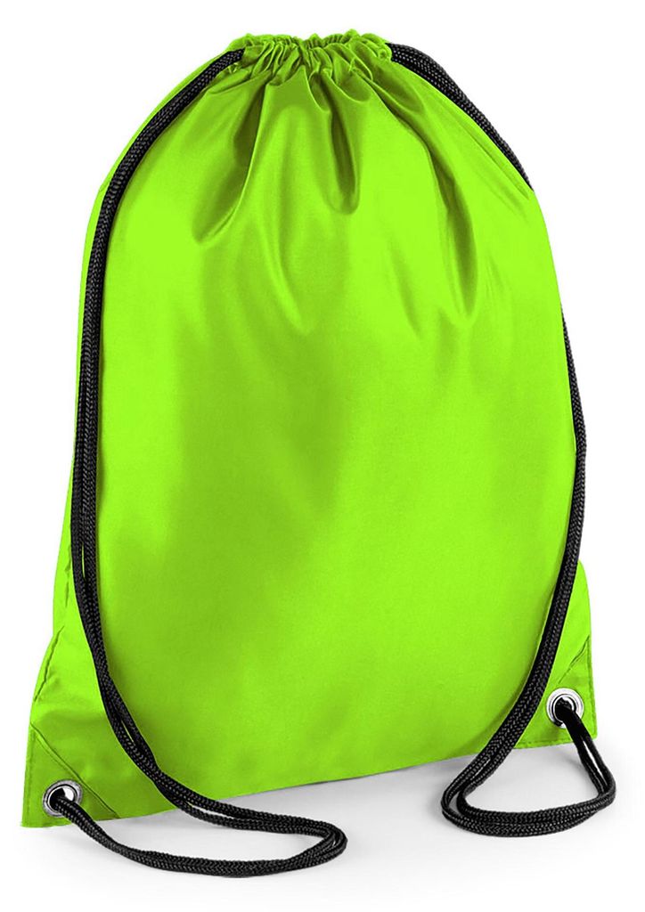 BagBase Budget Turnbeutel, wasserabweisend, 11 Liter FK212 (Einheitsgröße) (Limette)