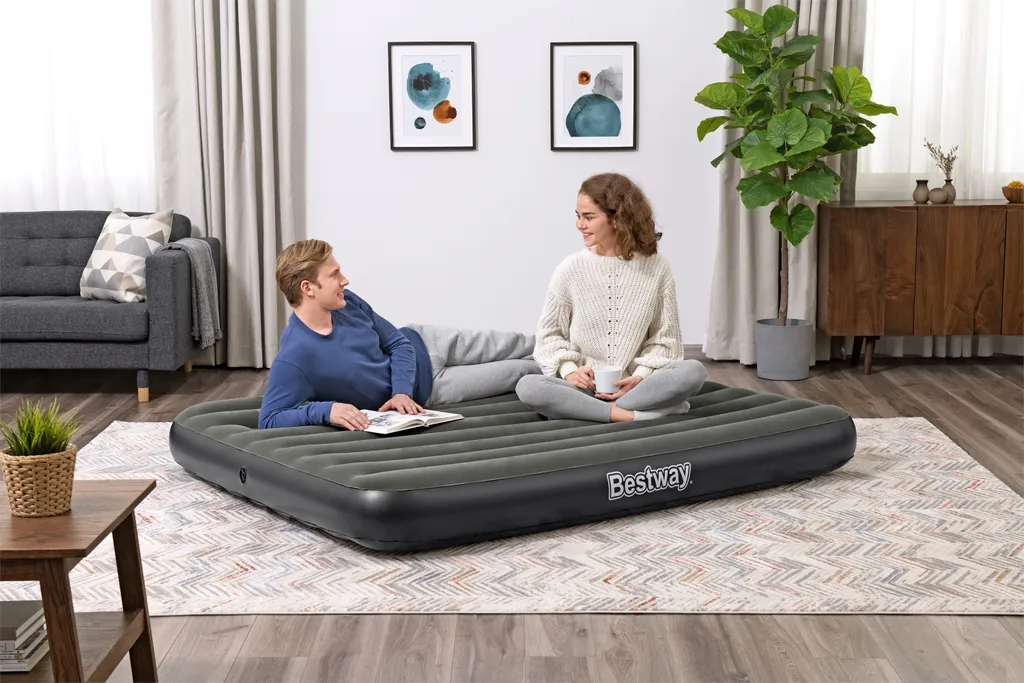 Matelas Gonflable 2 Personnes Bestway TriTech - Lit d'Appoint Robuste