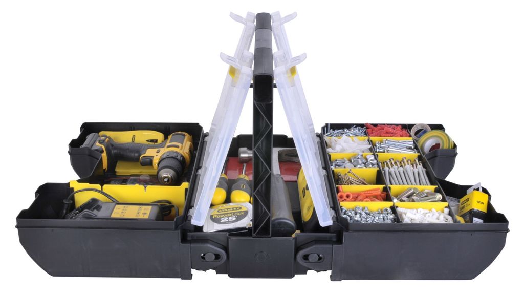 Stanley STST1-71963, Box na náradie, Plast, Čierna, 426 mm, Obrázok produktu 