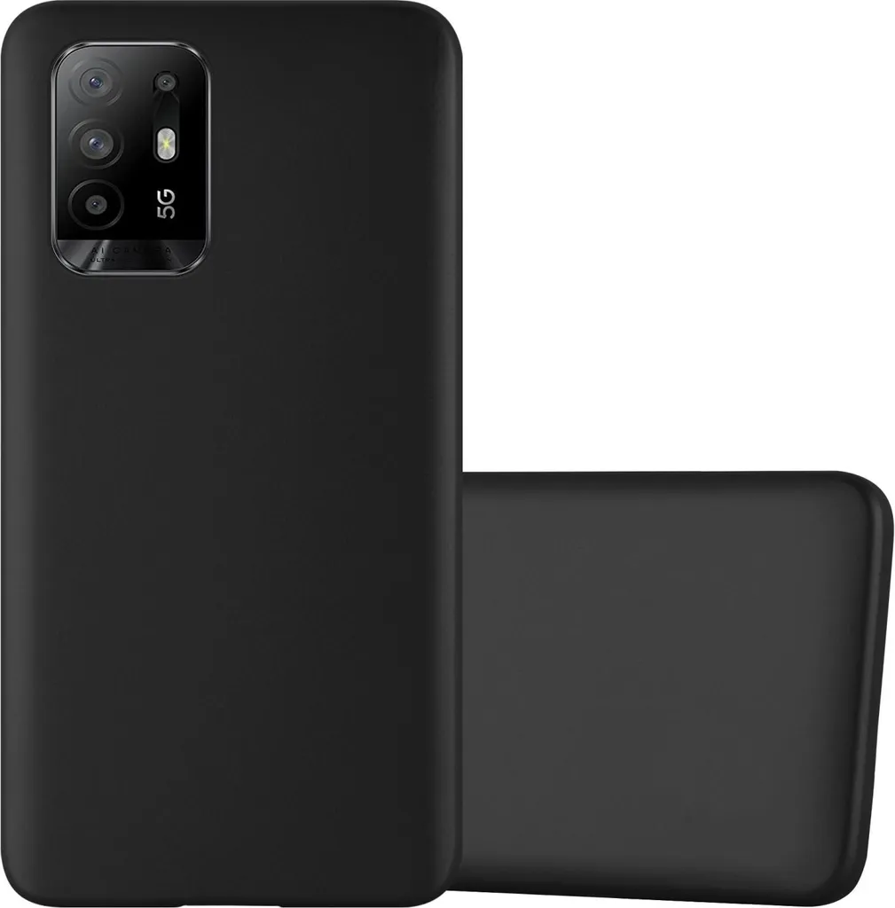 Cover Cadorabo Oppo A94 5G Silicone Nero: Guscio Protettivo Flessibile TPU