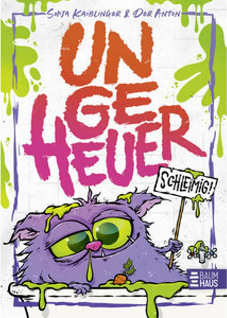 Ungeheuer schleimig Tome 2 - Livre jeunesse illustré de monstre gluant