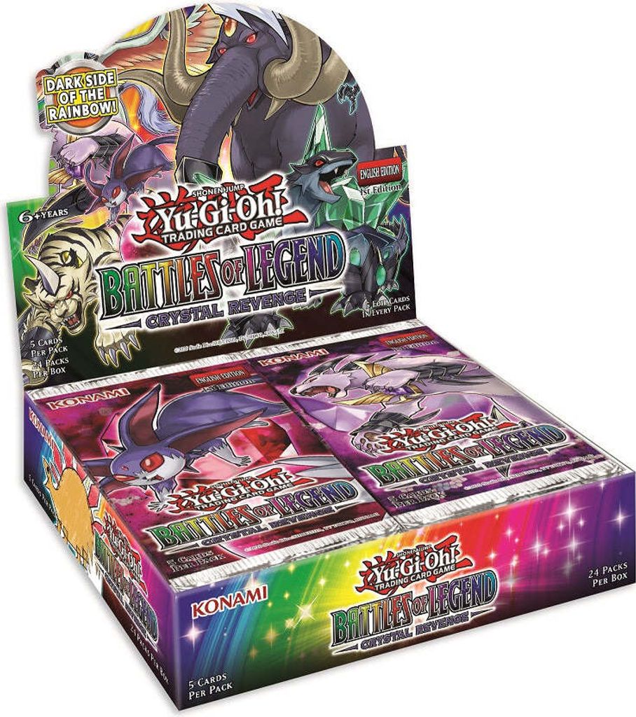 Yu-Gi-Oh! Battles of Legend: Crystal Revenge Display Deutsch