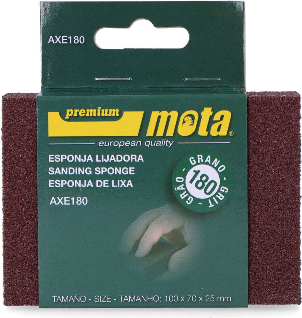 Schleifschwamm aus Aluminiumoxid Körnung 180 Axe180 Mota