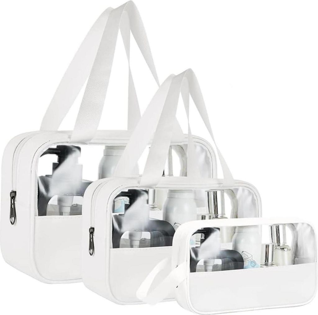 Transparente Reise Kosmetiktasche Große Kapazität Produktbild 