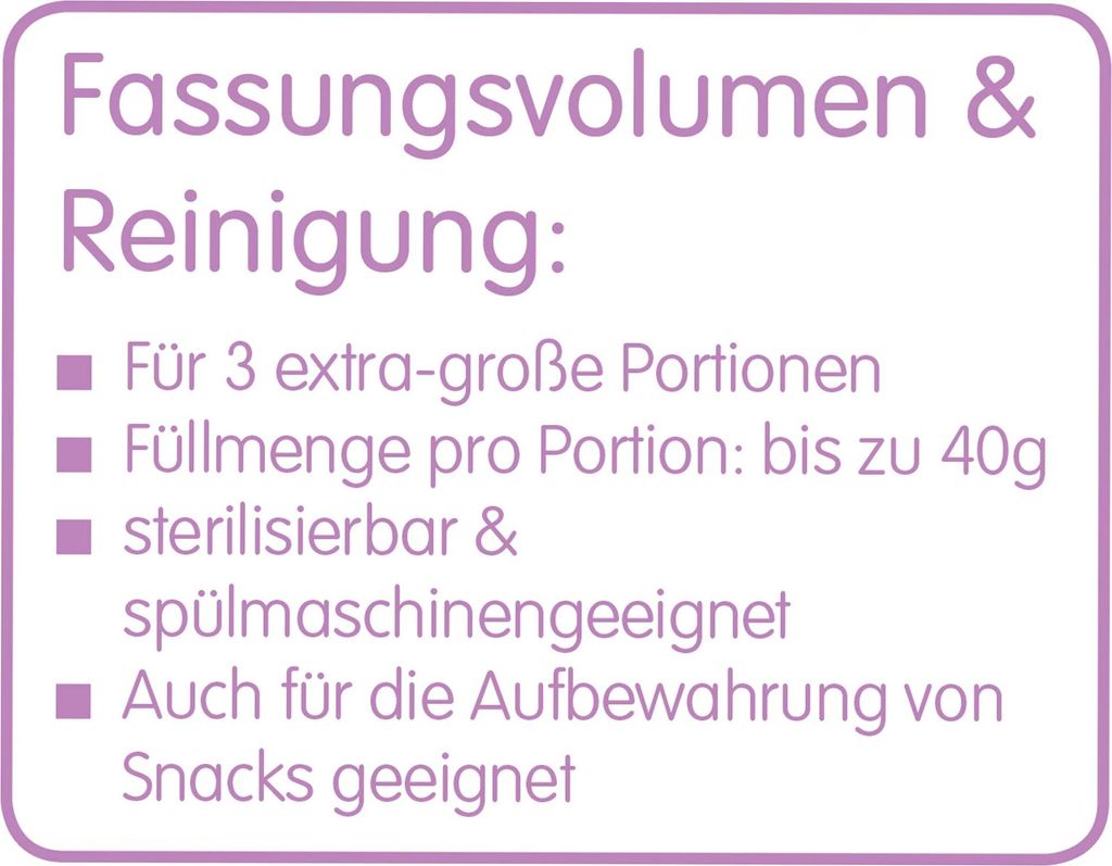 MAM Milchpulverspender, Milchpulver Box zum einfachen Produktbild 4