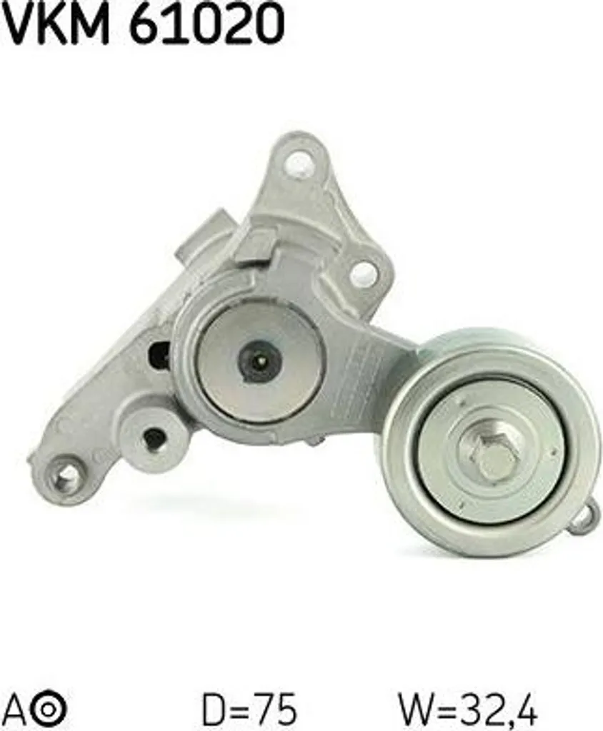 SKF VKM61020 Tendeur de courroie haute résistance OE 166200L020 Hiace
