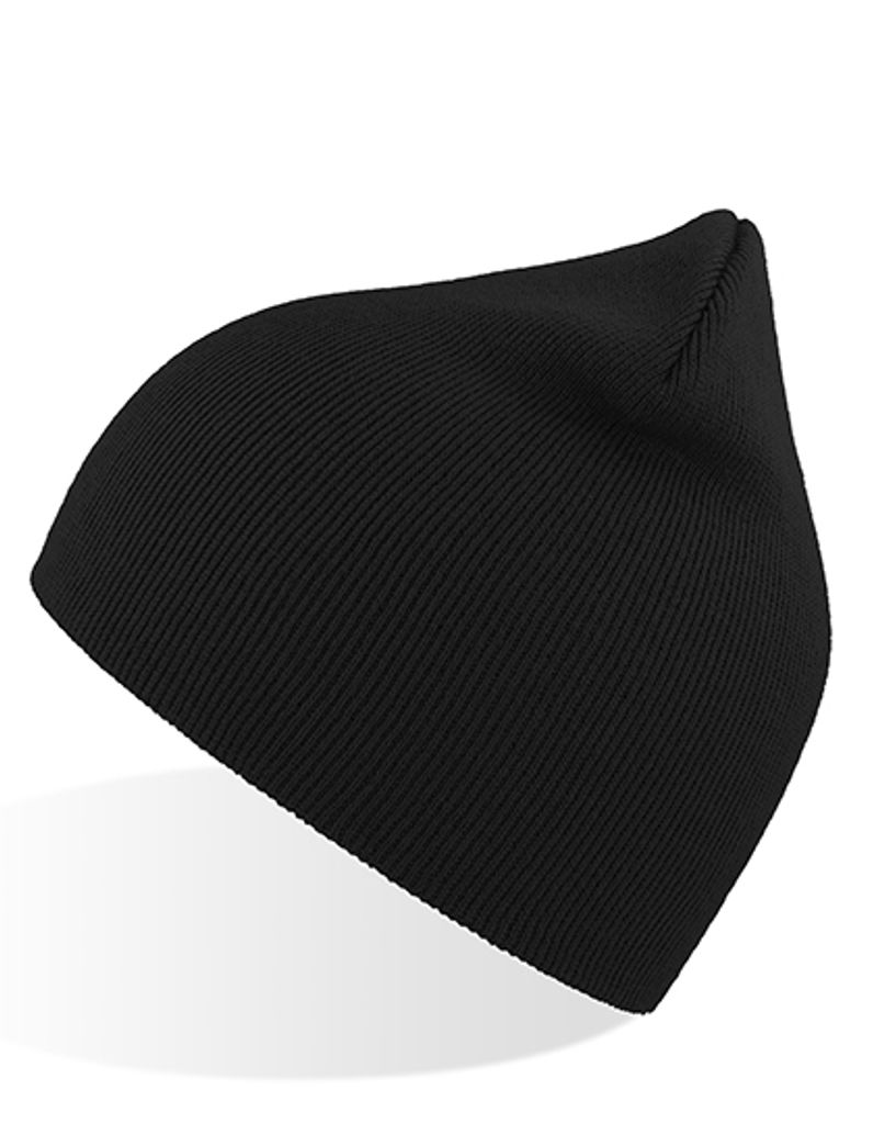 Atlantis RECB | Recy Beanie 50 % recycelter Polyester 50 %.Polyacryl - Farbe: Black - Größe: One Size