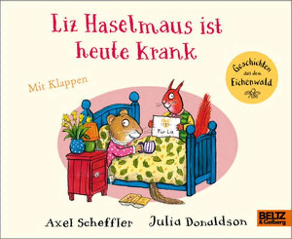 Liz Haselmaus ist heute krank : Livre illustré pour enfants sur la santé